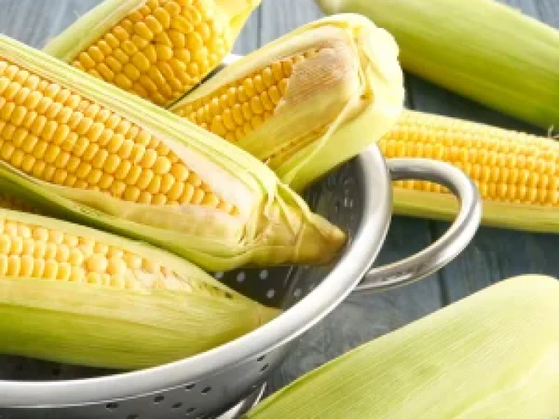 Corn on cobs
